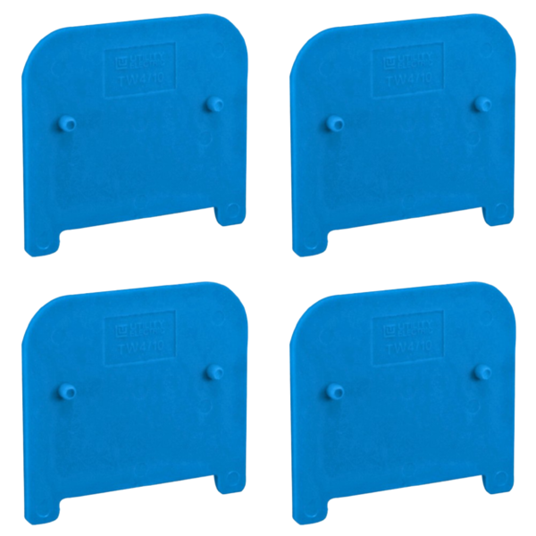 Kit Placa De Separação Alta | Borne Sek Azul 2,5mm A 10mm 10